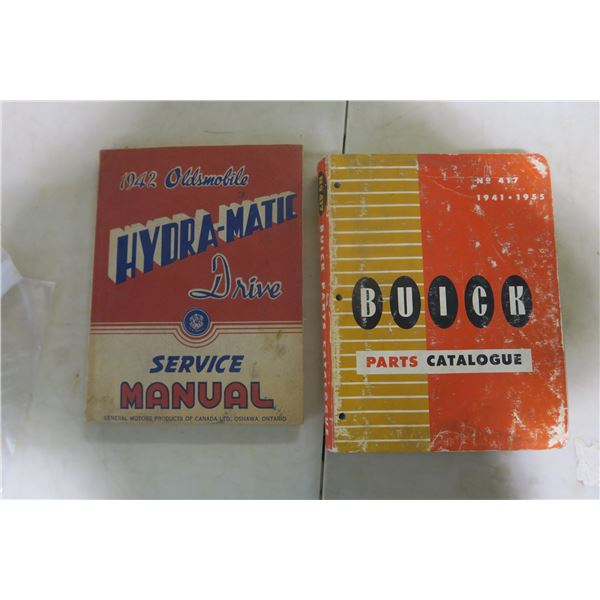 1942 Oldsmobile Hydra-matic Drive Manual, Buick 41-55 Parts Catalogue