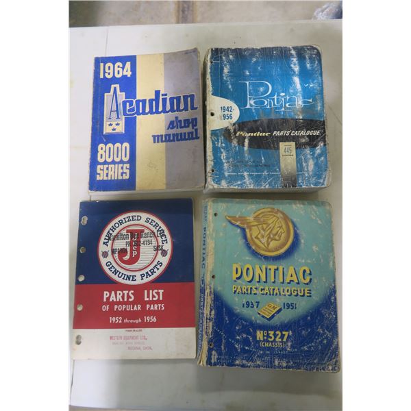 Jeep 1952-56 Parts List, Pontiac Parts Catalogues 1937-56