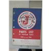 Image 2 : Jeep 1952-56 Parts List, Pontiac Parts Catalogues 1937-56