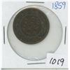 Image 1 : 1859 One Cent Large Victorian