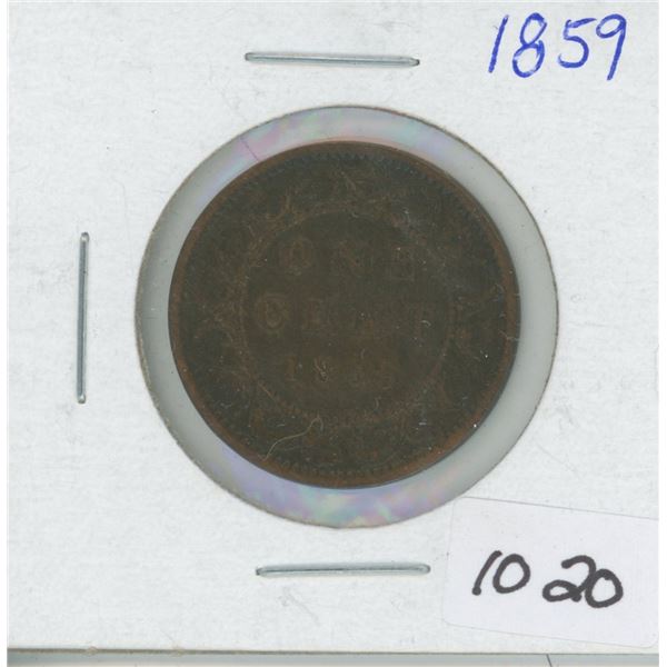 1859 One Cent Victorian