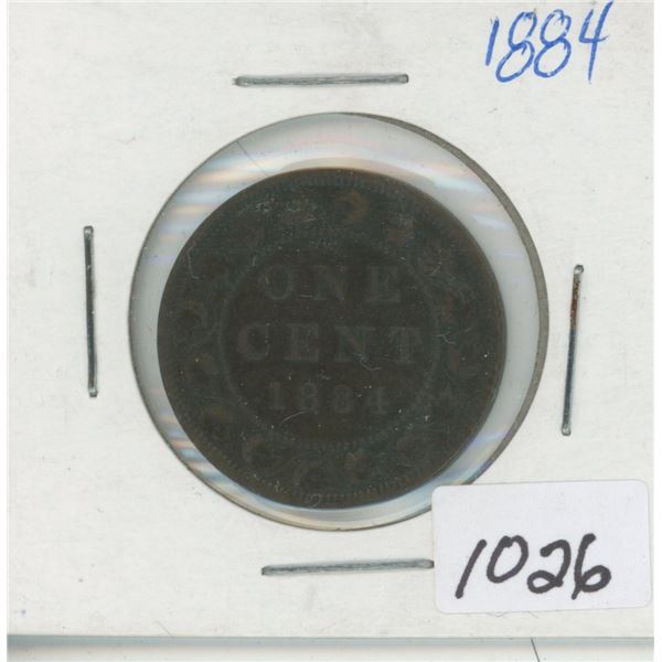1884 One Cent
