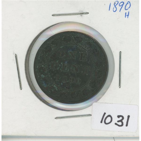1890H Large Victorian Cent (Consigner Claims Extra Fine Condition)
