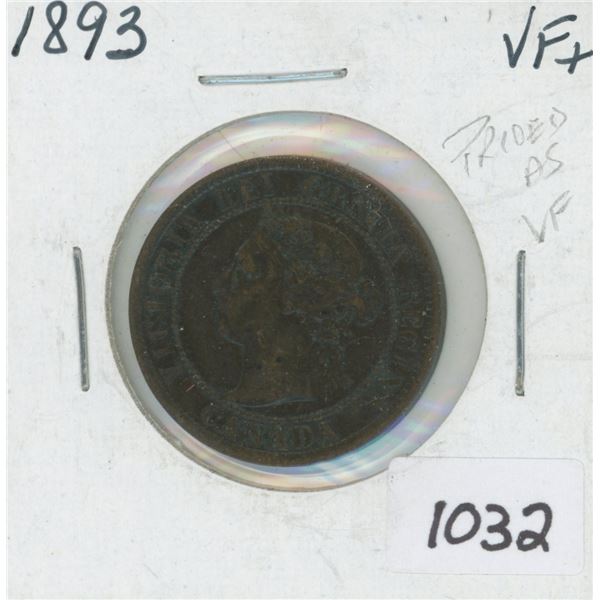1893 Victorian One Cent