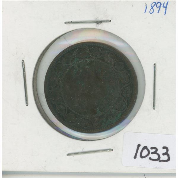 1894 Victorian One Cent