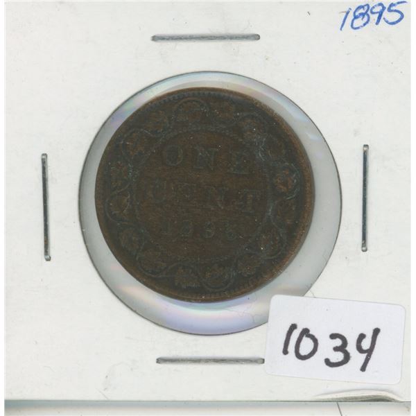 1895 Victorian One Cent