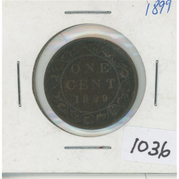 1899 Large Cent Canadian