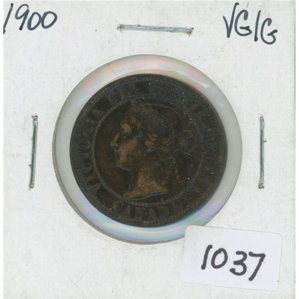 1900 One Cent Canadian