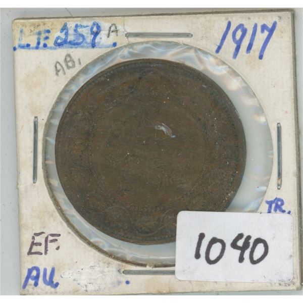 1917 One Cent George V