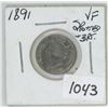 Image 1 : 1891 5¢ Silver