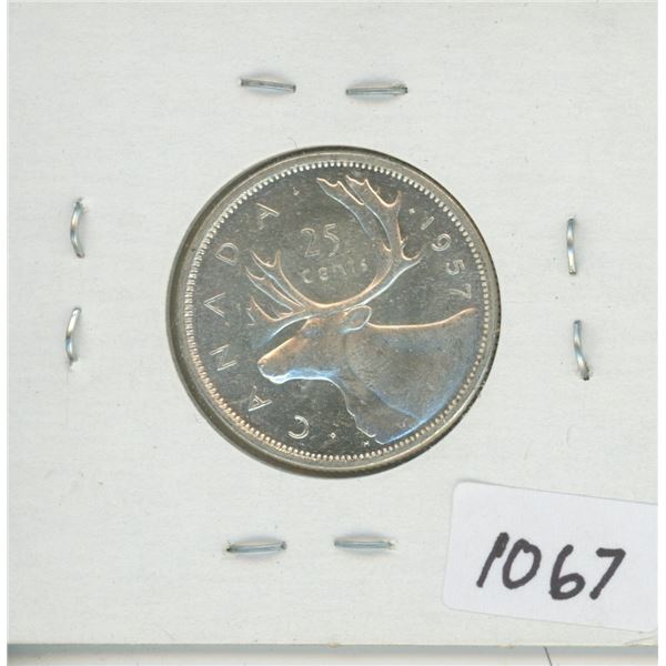 1957 Silver Quarter