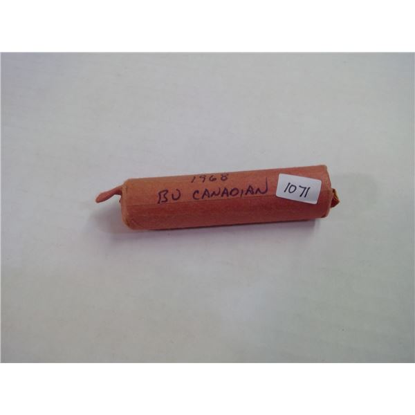 1968 Penny Roll - 50 Coins - 'Uncirculated Condition'