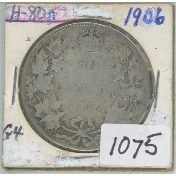 1906 50¢ Silver
