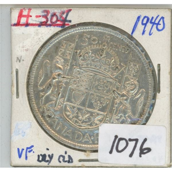 1940 50¢ Silver