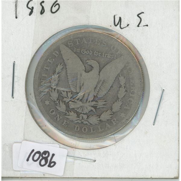 1880 USA $1 Silver
