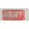 Image 1 : 1975 $50 Canadian HB Prefix Crisp Bill/No folds