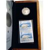 Image 3 : 2004 $2 Sterling Silver Polar Bear Coin & $2 Stamp Box Set