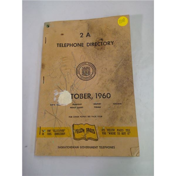 1960 Phone Book