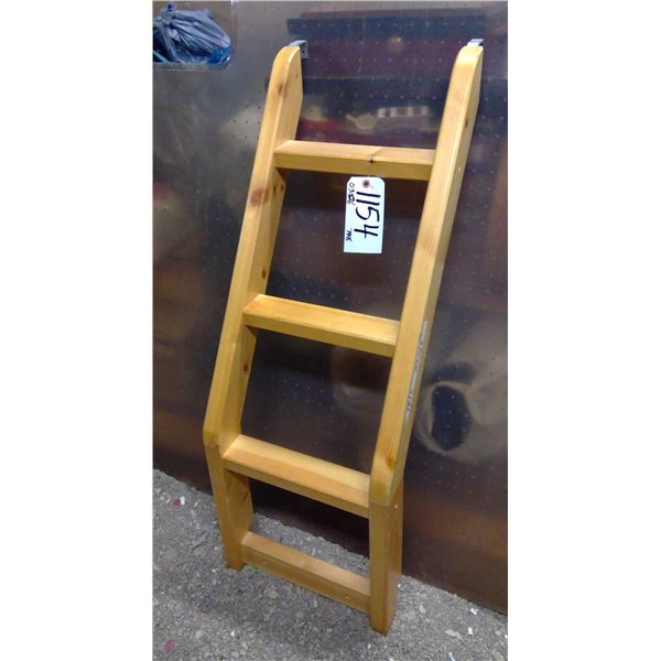 Solid Pine Ladder for Bunk Beds - 43" Tall, 14.5" Wide