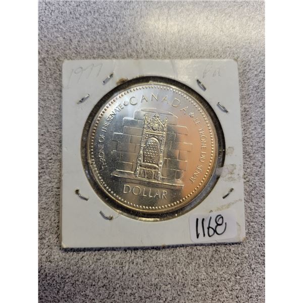 1977 Throne of the Senate Canada $1.00