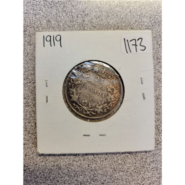 1919 Canada 25¢