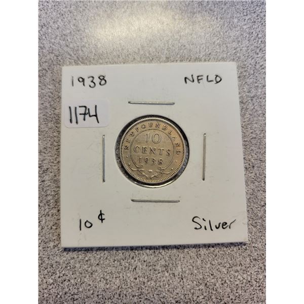 1938 Newfoundland 10¢