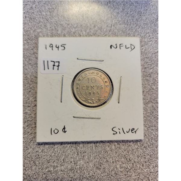 1945 Newfoundland 10¢