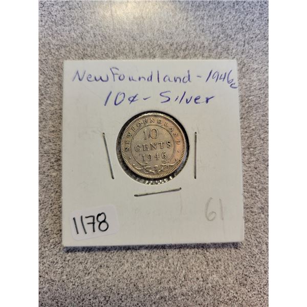 1946 Newfoundland 10¢