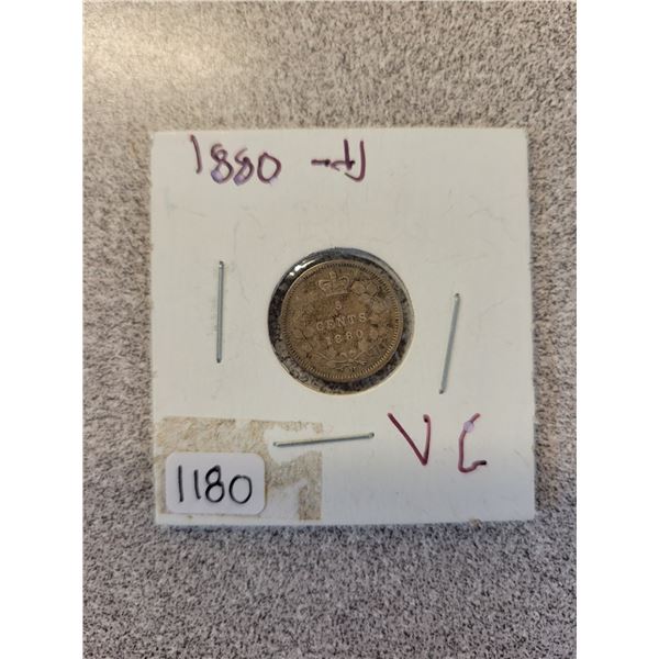 1880 5¢ Canada