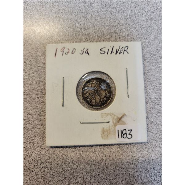 1920 Canada 5¢