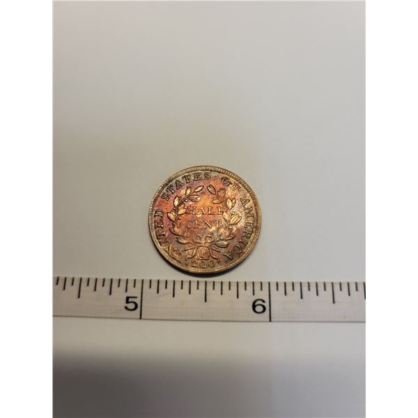 1807 USA half cent - Please read disclaimer in description