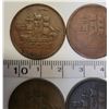 Image 10 : 6 Ships, Colonies & Commerce tokens various grades