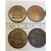 Image 11 : 6 Ships, Colonies & Commerce tokens various grades
