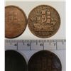 Image 8 : 6 Ships, Colonies & Commerce tokens various grades