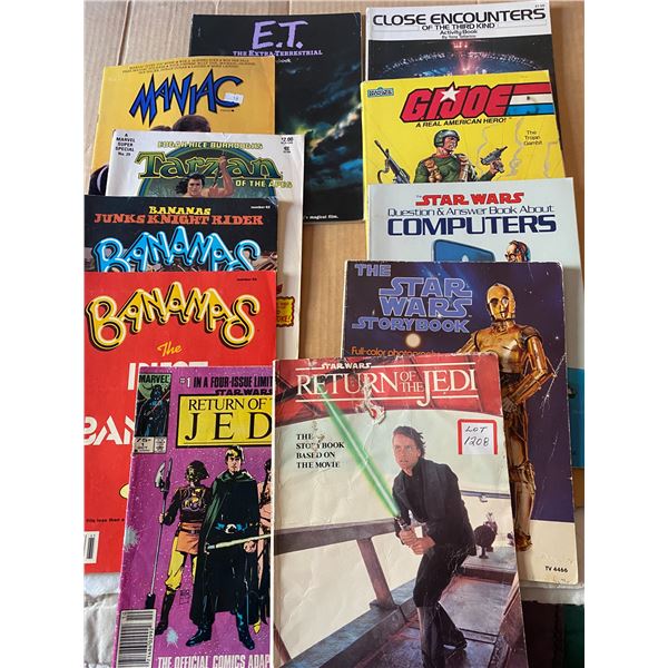 Return of The Jedi, Bananas, Star Wars, G.I. Joe, Plus Others