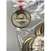Image 5 : Canada Nickels 5 Cents, 47 Coins: 15-1979, 7-1980, 1-1981, 1-1983, 2-1985, 10-1986, 1-1987, 10-1990-