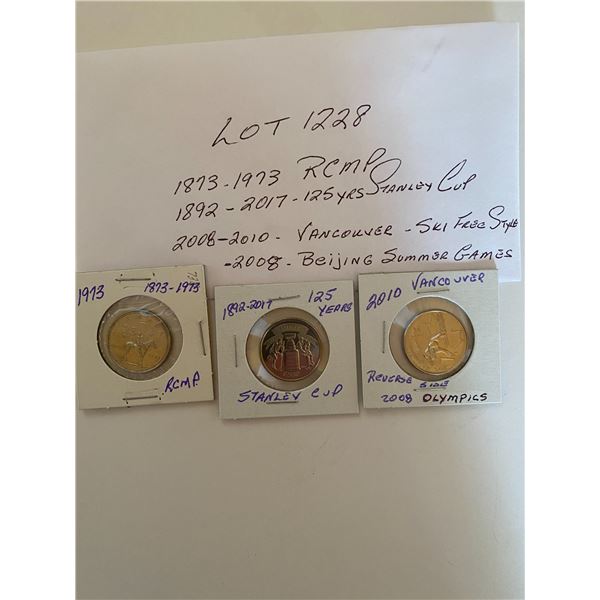 Canada Quarters, 1873-1973 RCMP, 1892-2017 125 Yrs Stanley Cup,  2008 -2010 Olympics