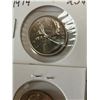 Image 2 : Canada Quarters 25 Cents, Two Coins for each Year : 1974, 1978, 1981, 1982+