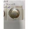Image 3 : 1940 and 1943 Canada Half Dollar 50 Cents .800 Silver
