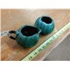 Image 4 : Green Cream And Sugar Set