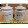 Image 1 : Coffee And Sugar Canisters