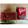 Image 1 : Velvet Tobacco Tin W/ Redbird Matches Box
