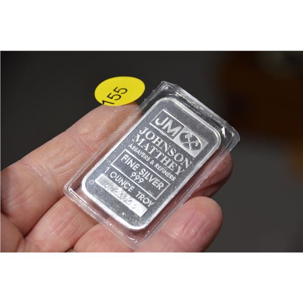 1 oz Sterling silver bar