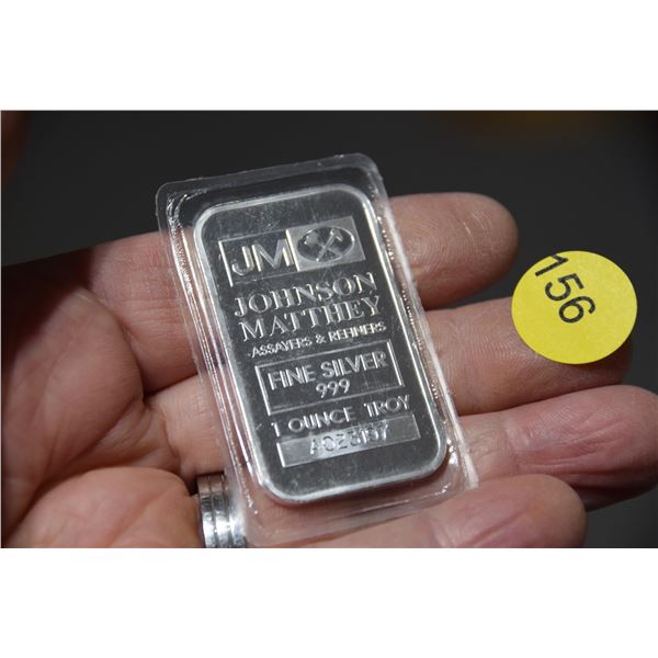 1 oz Sterling silver bar