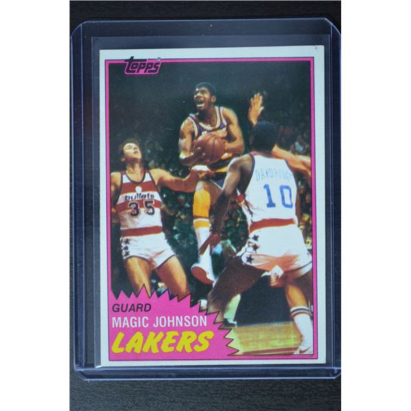 1981-82 Topps #21 Magic Johnson