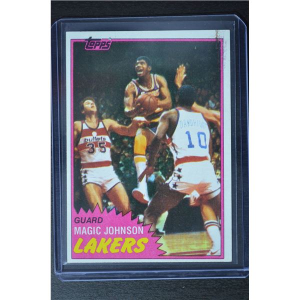 1981-82 Topps #21 Magic Johnson