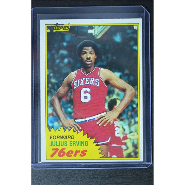 1981-82 Topps #30 Julius Erving