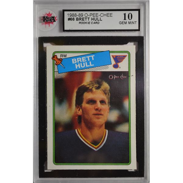 1988-89 O-Pee-Chee #66 Brett Hull RC