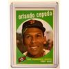 Image 1 : 1959 Topps #390 Orlando Cepeda