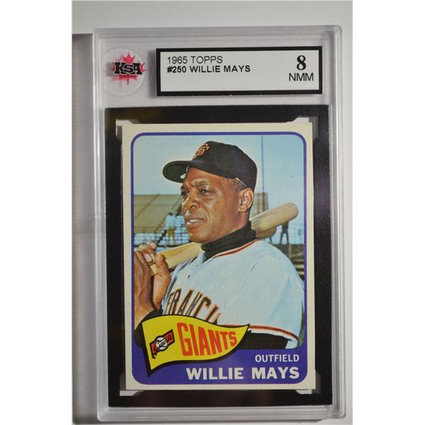 1965 Topps #250 Willie Mays